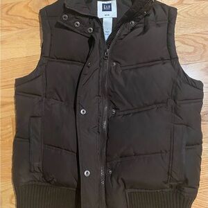 GAP Women’s Dark Brown Quilted Vest
